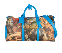 Rubens Keepall 50, Canvas, Blue, S/DB/B/E, DU2177(2017),3*